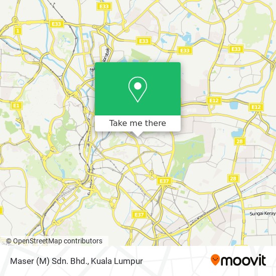 Maser (M) Sdn. Bhd. map