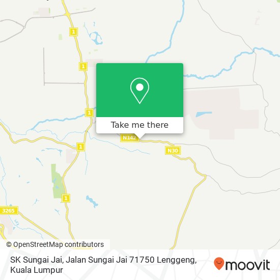 SK Sungai Jai, Jalan Sungai Jai 71750 Lenggeng map