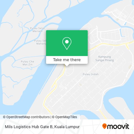 Mils Logistics Hub Gate B map