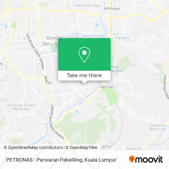 Peta PETRONAS - Persiaran Pekeliling