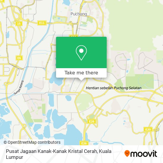 Pusat Jagaan Kanak-Kanak Kristal Cerah map