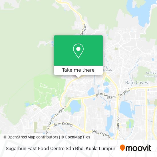 Sugarbun Fast Food Centre Sdn Bhd map