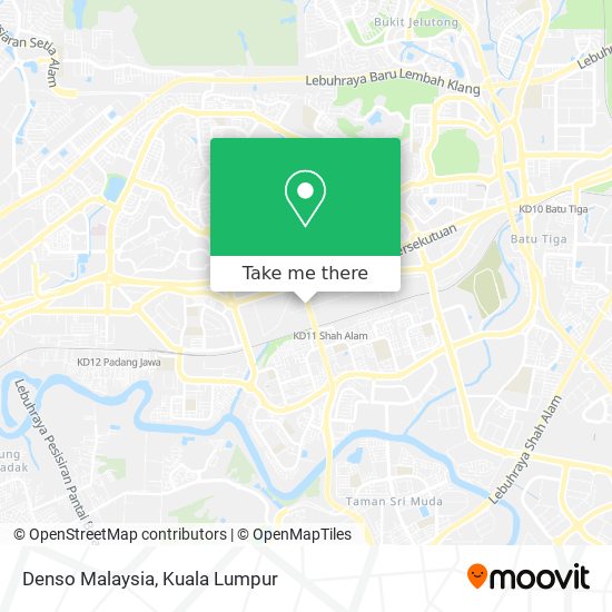 Peta Denso Malaysia