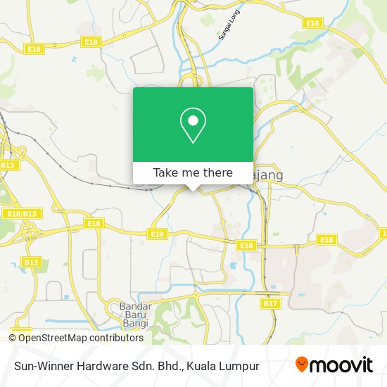 Sun-Winner Hardware Sdn. Bhd. map