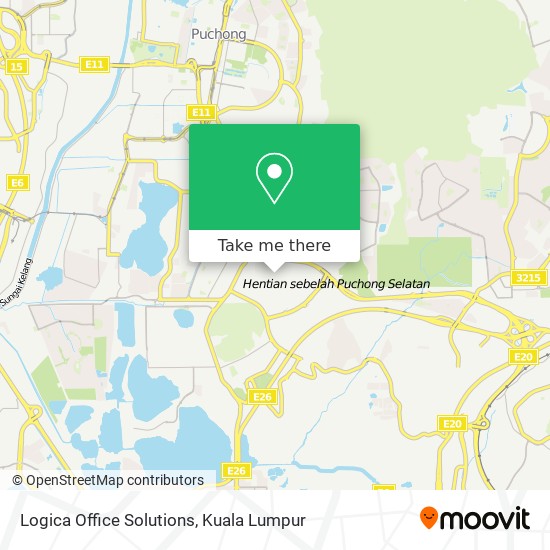 Logica Office Solutions map