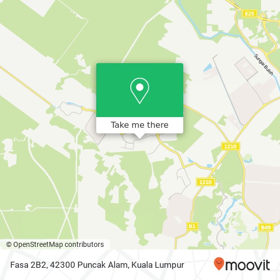 Fasa 2B2, 42300 Puncak Alam map