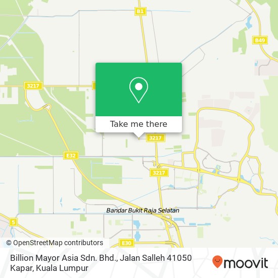 Peta Billion Mayor Asia Sdn. Bhd., Jalan Salleh 41050 Kapar