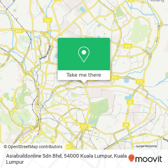 Peta Asiabuildonline Sdn Bhd, 54000 Kuala Lumpur