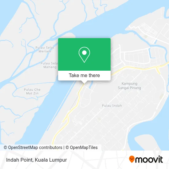 Indah Point map