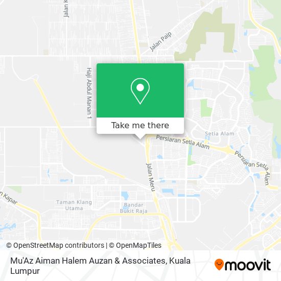 Mu'Az Aiman Halem Auzan & Associates map