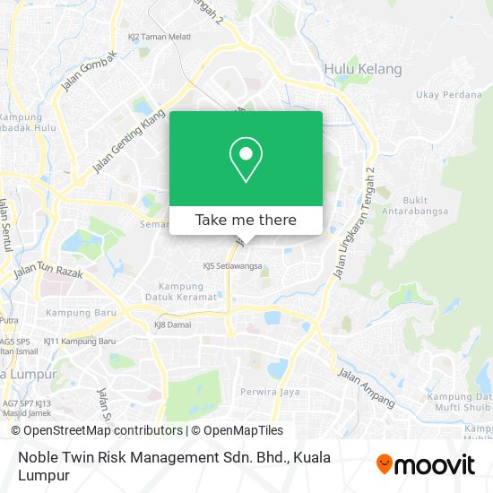 Noble Twin Risk Management Sdn. Bhd. map
