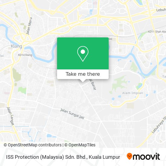 Peta ISS Protection (Malaysia) Sdn. Bhd.
