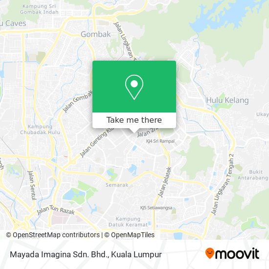 Mayada Imagina Sdn. Bhd. map