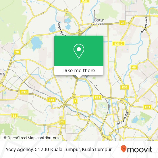 Yccy Agency, 51200 Kuala Lumpur map