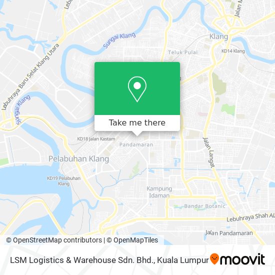 LSM Logistics & Warehouse Sdn. Bhd. map