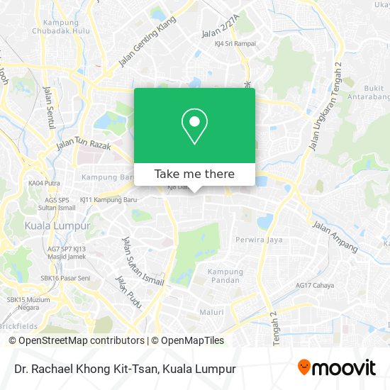 Dr. Rachael Khong Kit-Tsan map