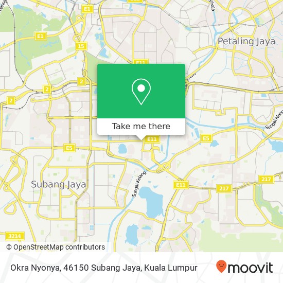 Peta Okra Nyonya, 46150 Subang Jaya