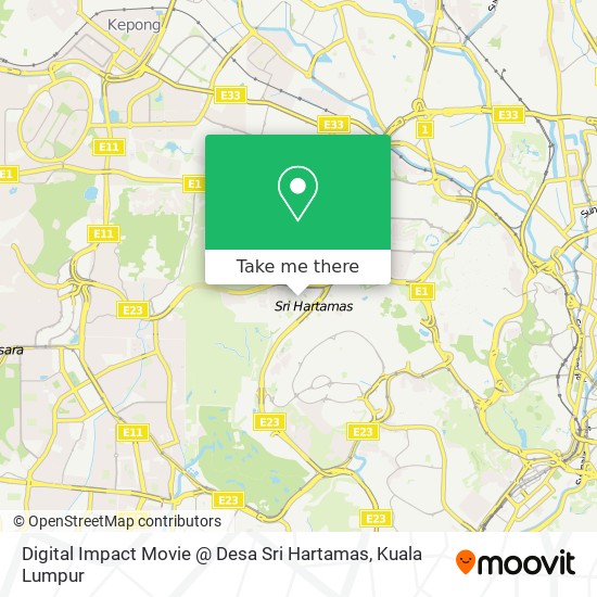 Peta Digital Impact Movie @ Desa Sri Hartamas