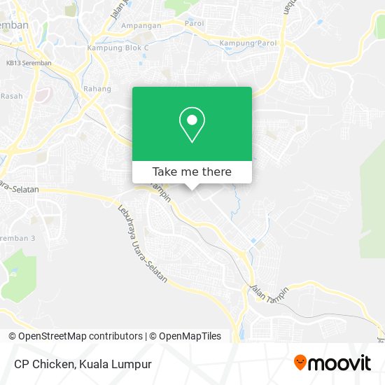 How To Get To Cp Chicken In Seremban By Bus Or Train