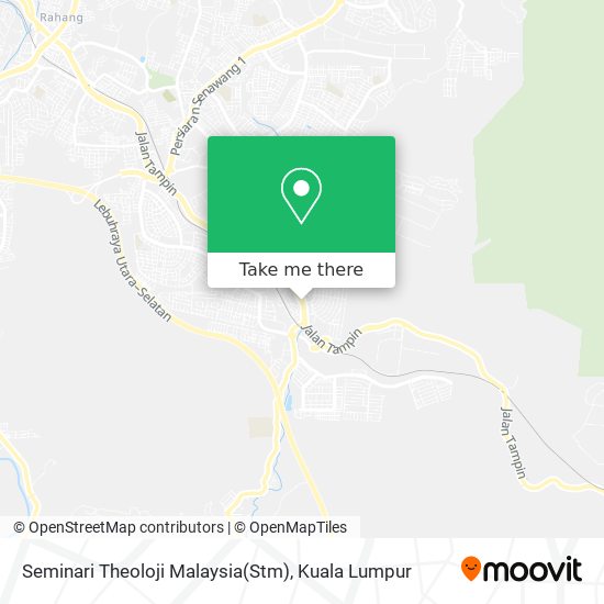 Seminari Theoloji Malaysia(Stm) map