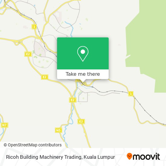 Ricoh Building Machinery Trading map