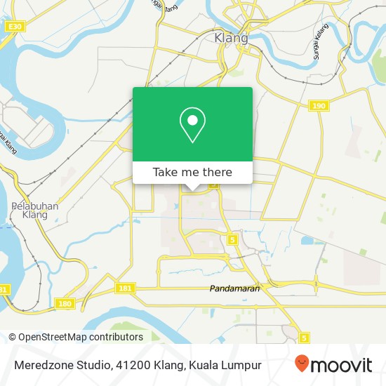Meredzone Studio, 41200 Klang map