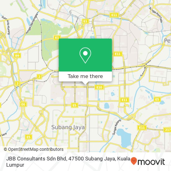 JBB Consultants Sdn Bhd, 47500 Subang Jaya map