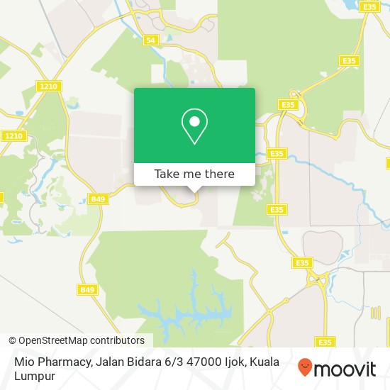 Mio Pharmacy, Jalan Bidara 6 / 3 47000 Ijok map