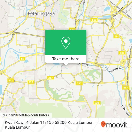 Kwan Kawi, 4 Jalan 11 / 155 58200 Kuala Lumpur map