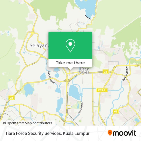 Tiara Force Security Services map