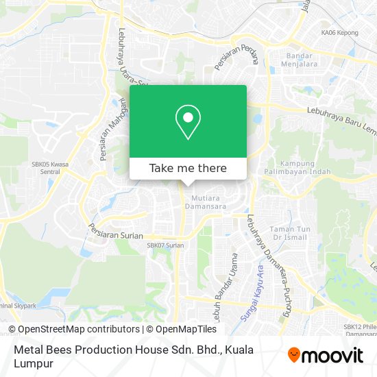 Metal Bees Production House Sdn. Bhd. map