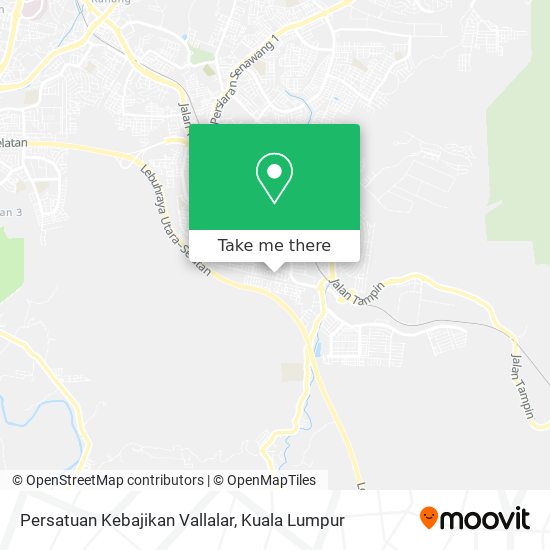 Persatuan Kebajikan Vallalar map