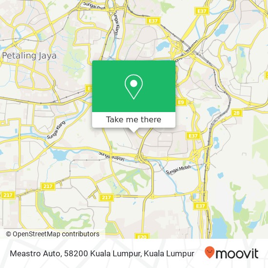 Meastro Auto, 58200 Kuala Lumpur map