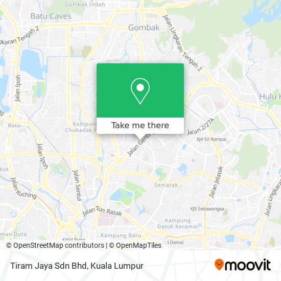 Tiram Jaya Sdn Bhd map