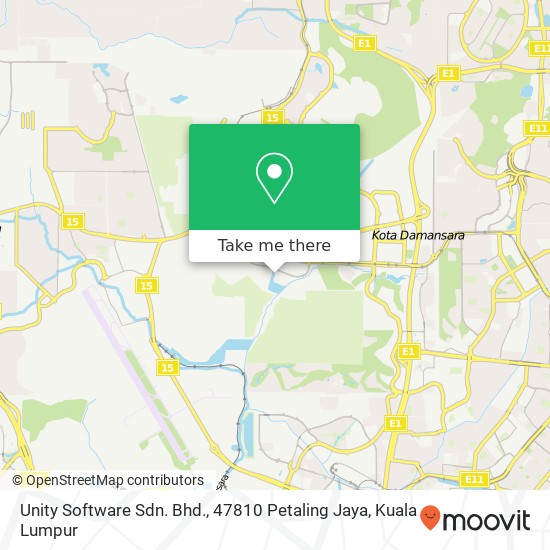 Unity Software Sdn. Bhd., 47810 Petaling Jaya map