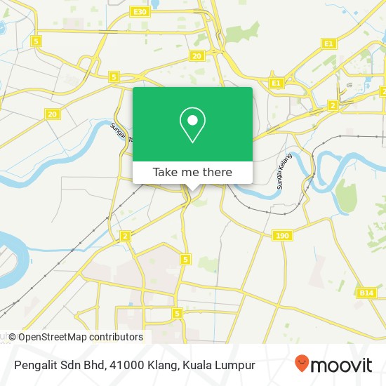 Pengalit Sdn Bhd, 41000 Klang map