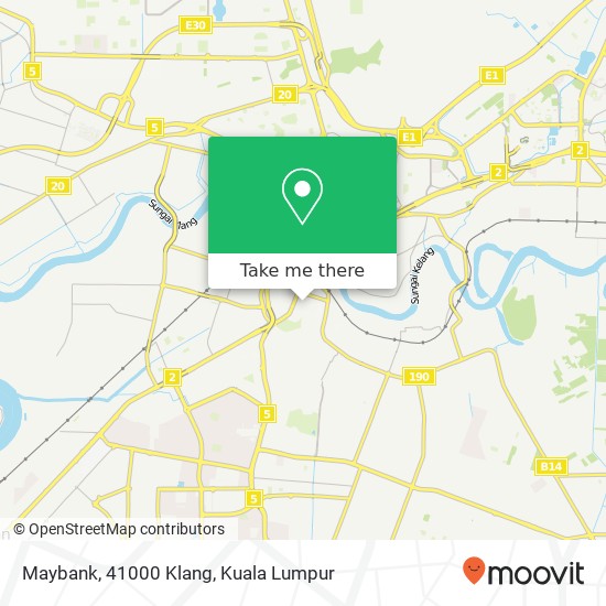 Maybank, 41000 Klang map