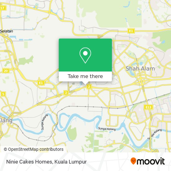 Ninie Cakes Homes map