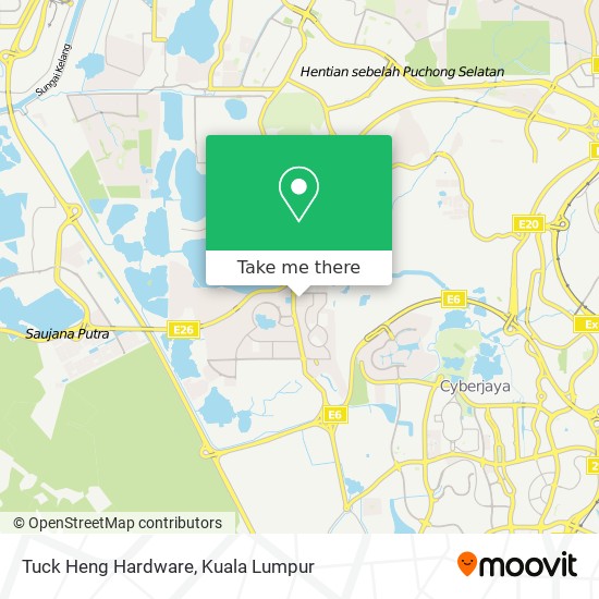 Tuck Heng Hardware map