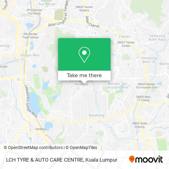 LCH TYRE & AUTO CARE CENTRE map