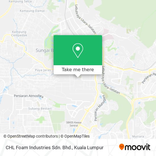 CHL Foam Industries Sdn. Bhd. map