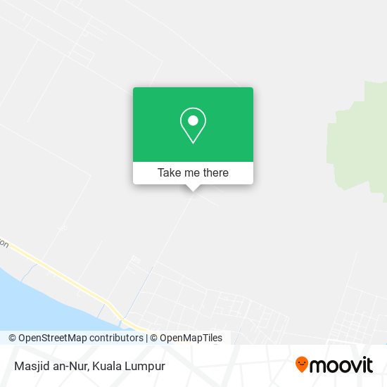Peta Masjid an-Nur, 42800 Tanjong Sepat