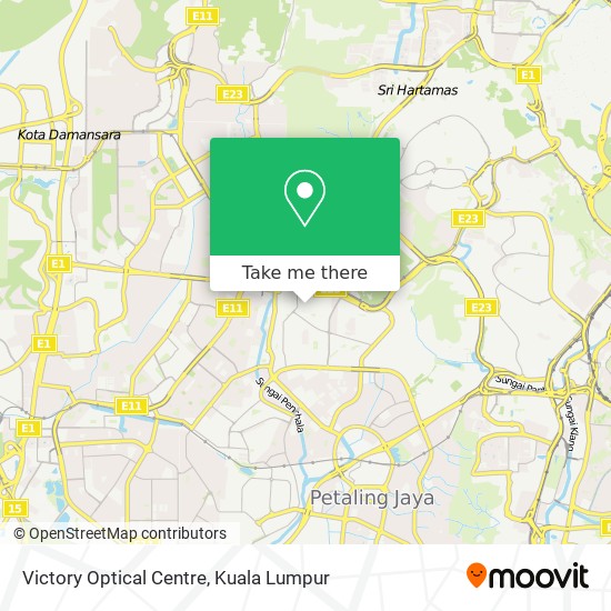 Victory Optical Centre map