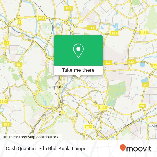 Cash Quantum Sdn Bhd map