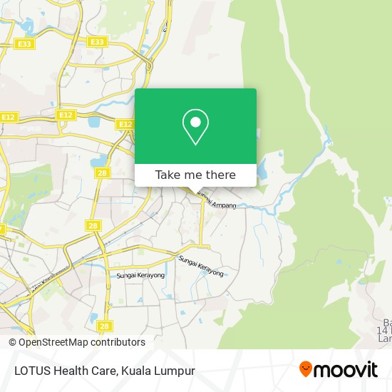 LOTUS Health Care map