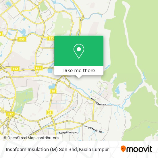 Insafoam Insulation (M) Sdn Bhd map