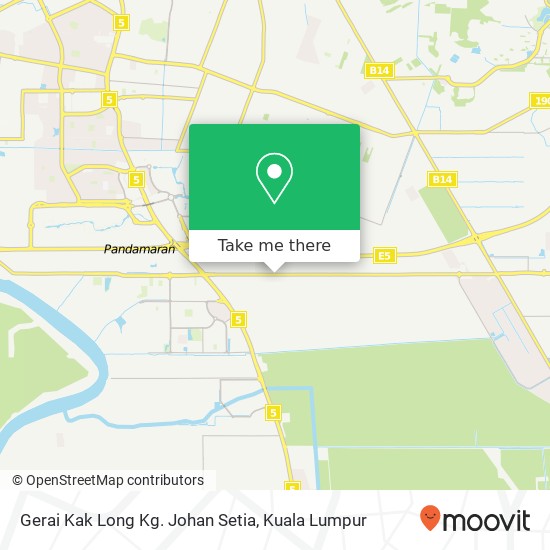 Gerai Kak Long Kg. Johan Setia, null map