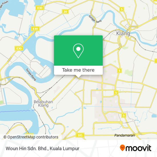 Woun Hin Sdn. Bhd. map