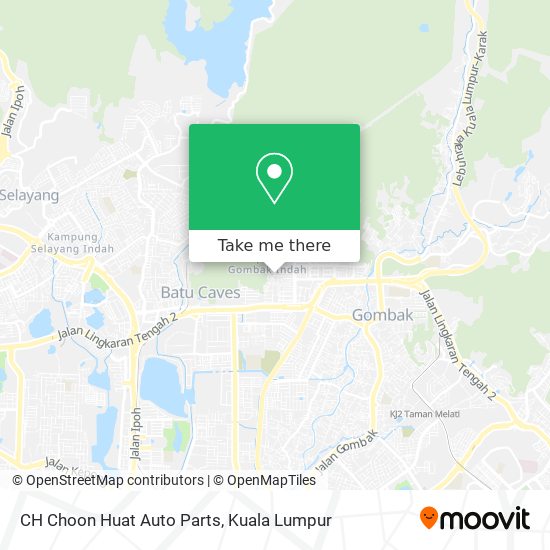 CH Choon Huat Auto Parts map