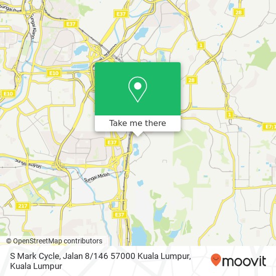 S Mark Cycle, Jalan 8 / 146 57000 Kuala Lumpur map